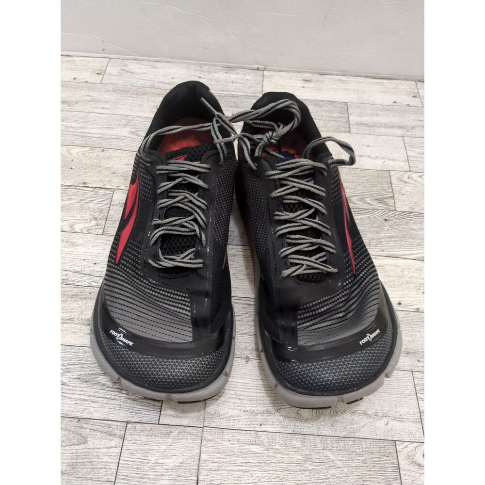 Altra Torin 2.5 Black Red And Gray Running Shoes A1634-7 Mens Size 8.5 US